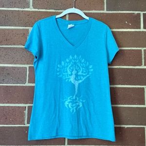 Yoga rooted tee